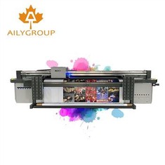 Stor 2-hodet Dx5dx7 Uv-skriver